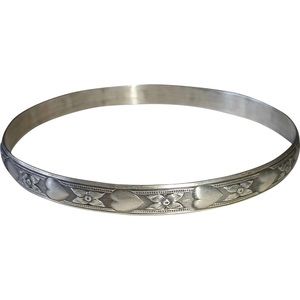 Danecraft heart bangle.